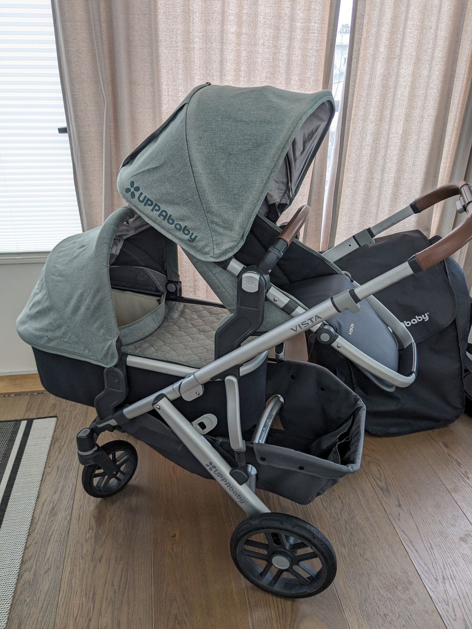 UPPAbaby Vista yhdistelmärattaat