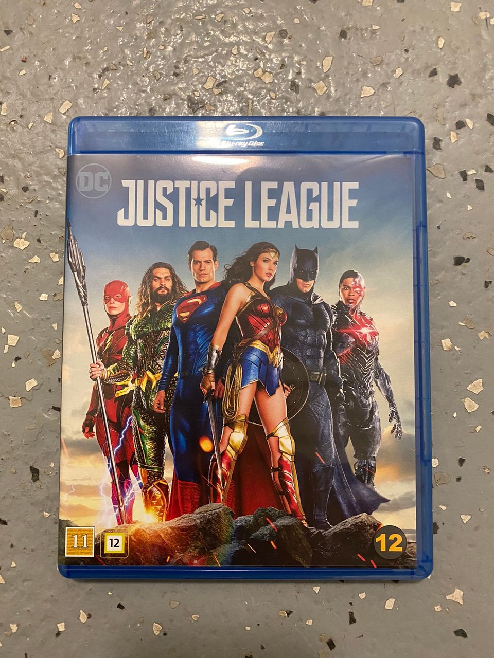 Justice league blu ray