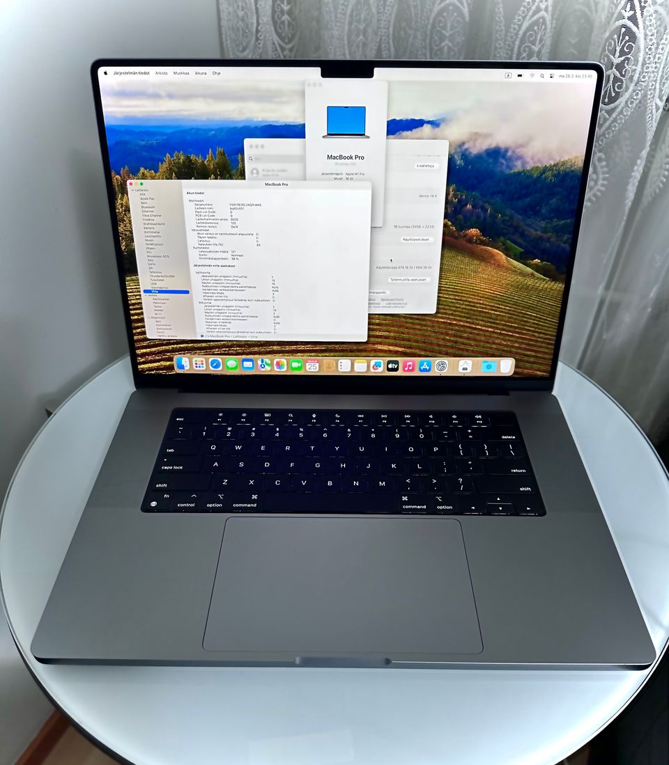 MacBook Pro 16 M1 Pro 16gb 1tb