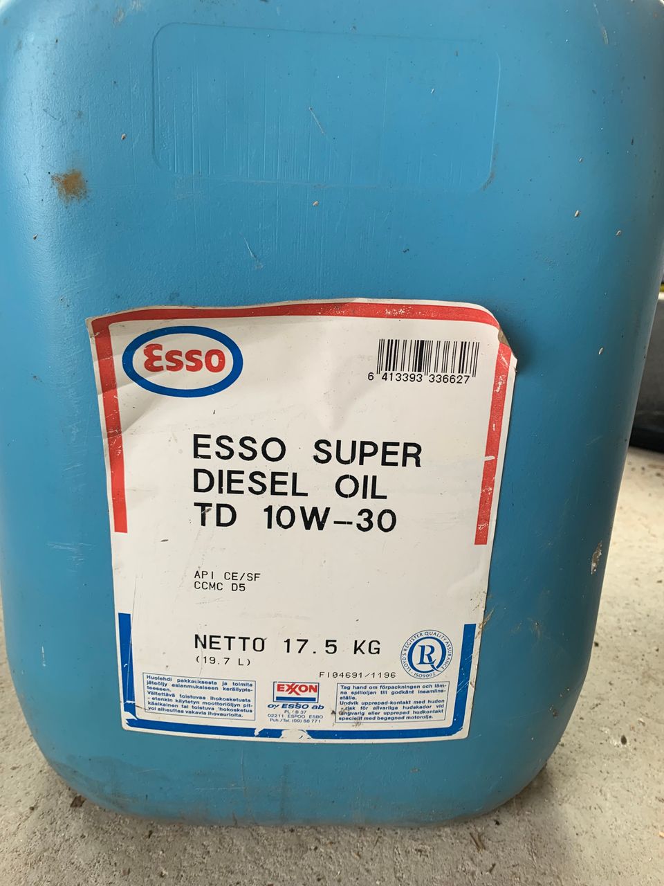 Esso super 10w-30