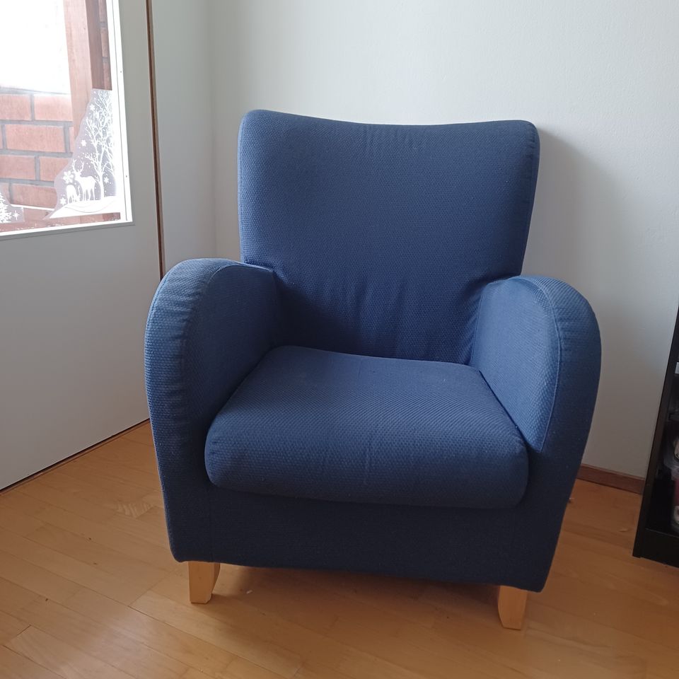 Sininen nojatuoli
