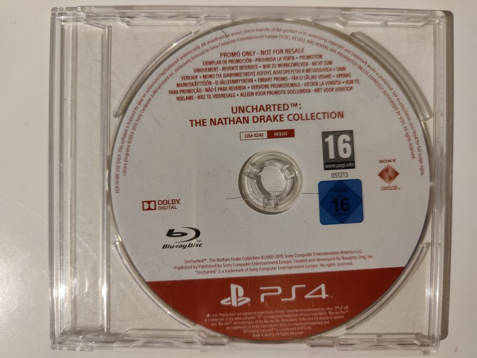 PS4 Uncharted: The Nathan Drake Collection (Promotion)