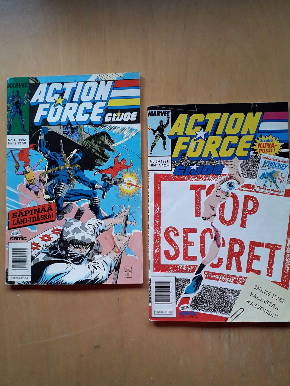 Action Force Gijoe sarjakuvalehdet