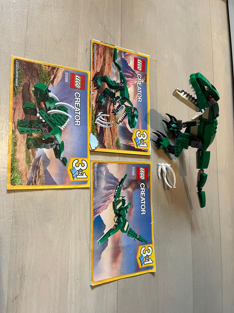 Lego dinosaurus 3in1