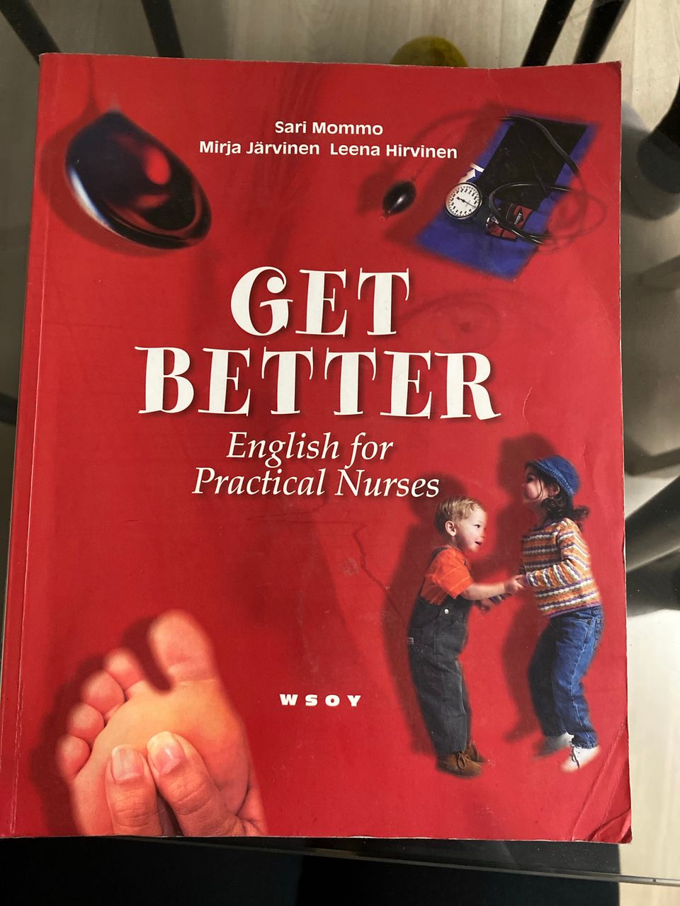 Myydään " Get better english for practical nurses"