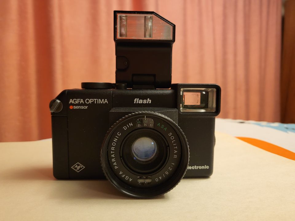 Agfa optima sensor flash