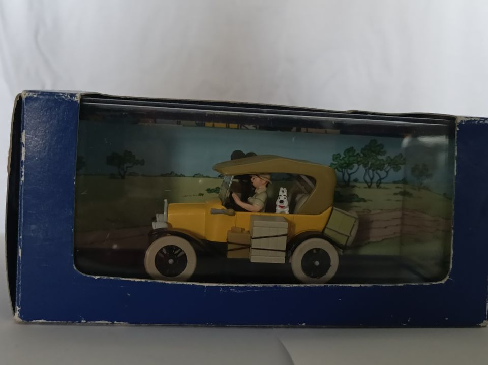 Tintin auto. Tintti Kongossa
