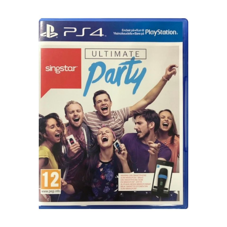 Singstar Ultimate Party - PS4 (+paljon muita)