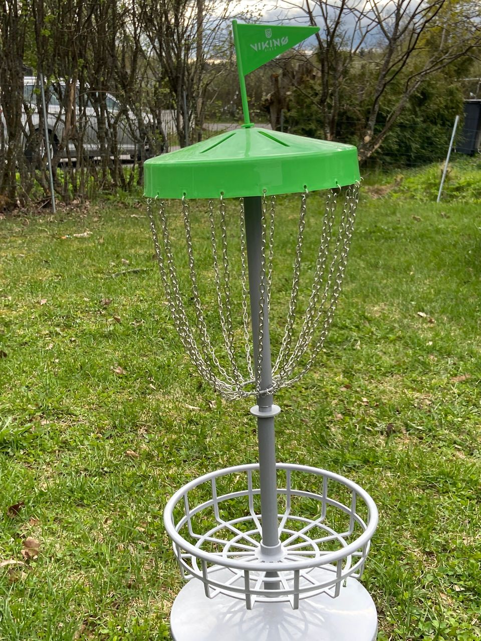 Mini frisbeegolf kori