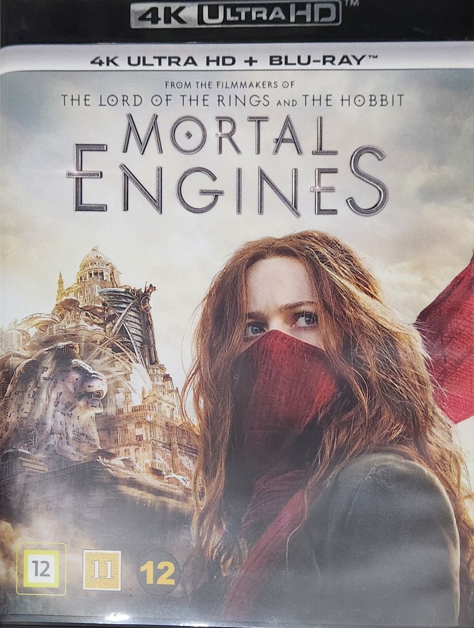 4K Mortal Engines elokuva