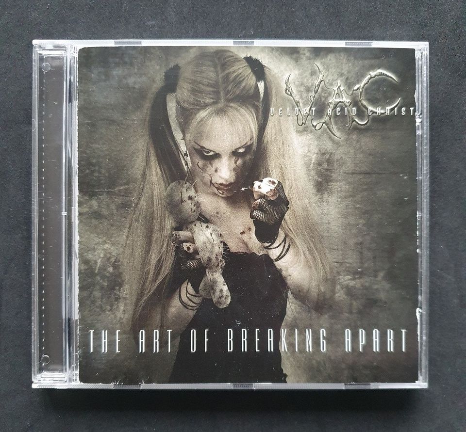 Velvet Acid Christ - The Art Of Breaking Apart CD (2009)