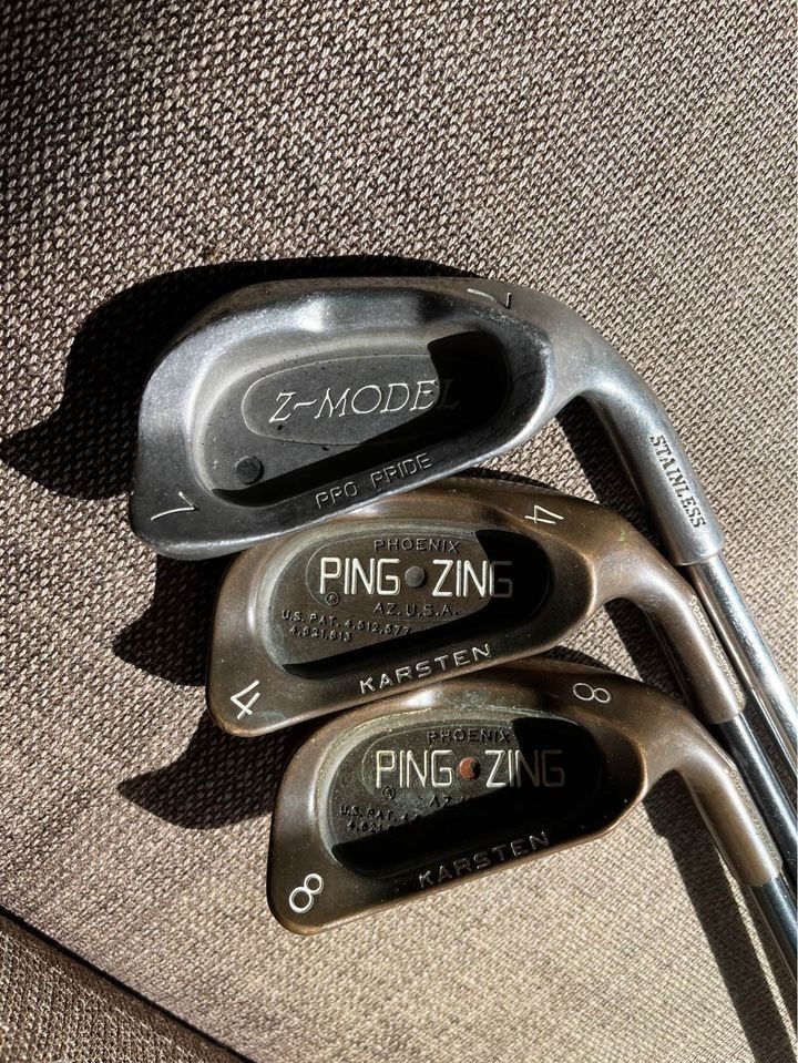 golf pride z-model #7, ping zing #4 #8
