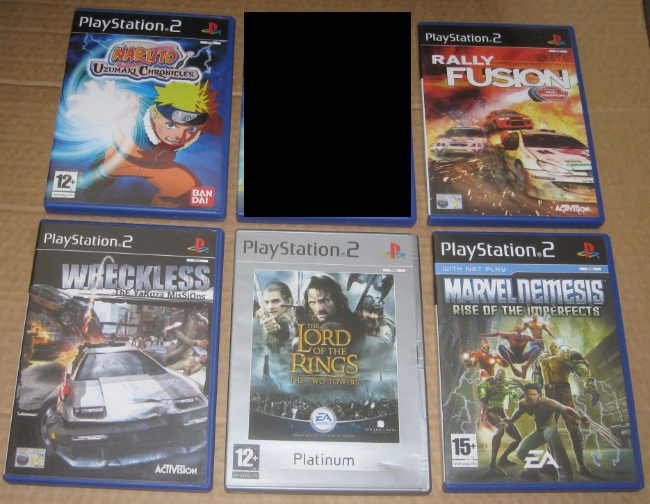PS2 pelejä (26 kpl)
