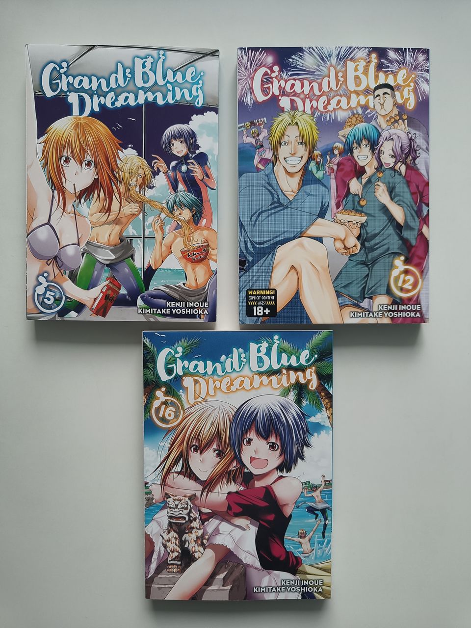 Manga Grand Blue Dreaming 3 kpl