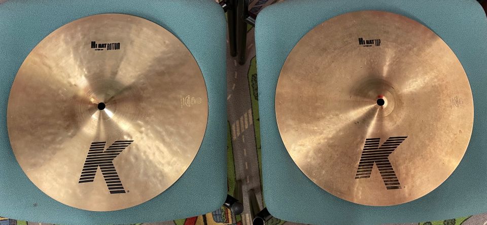 Myytävänä Zildjian 14” K-Series hi-hats