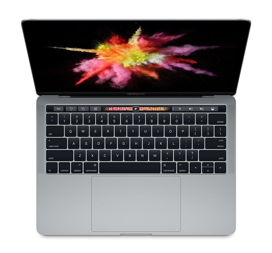 Apple macbook pro (13-tuumainen, 2017, touch bar, neljä thunderbolt 3 -porttia)