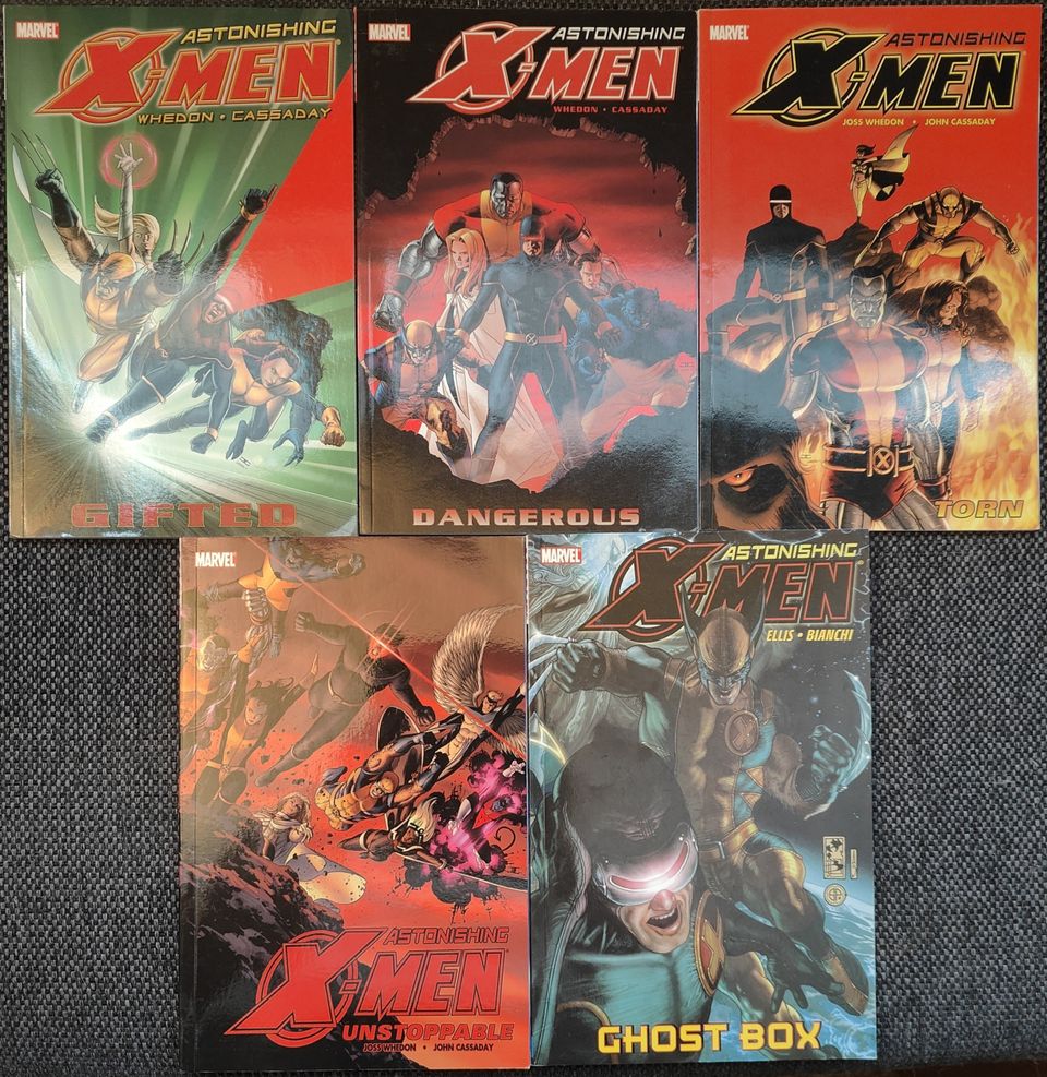 Astonishing X-Men Vol. 1 - 5 (Marvel Comics)