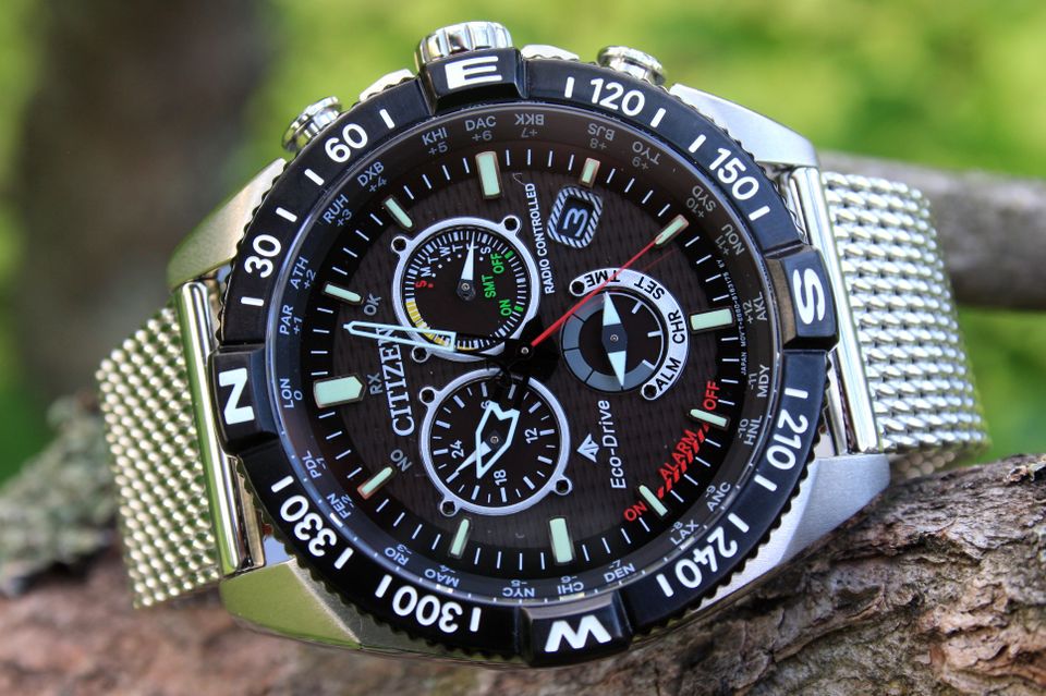 Citizen Promaster Navihawk radiocontrolled safiiri 200m.uusi