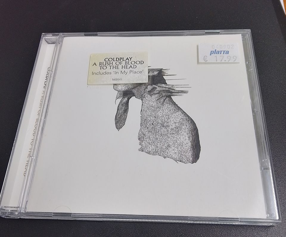 CD levy, Coldplay A Rush Of Blood To The Head