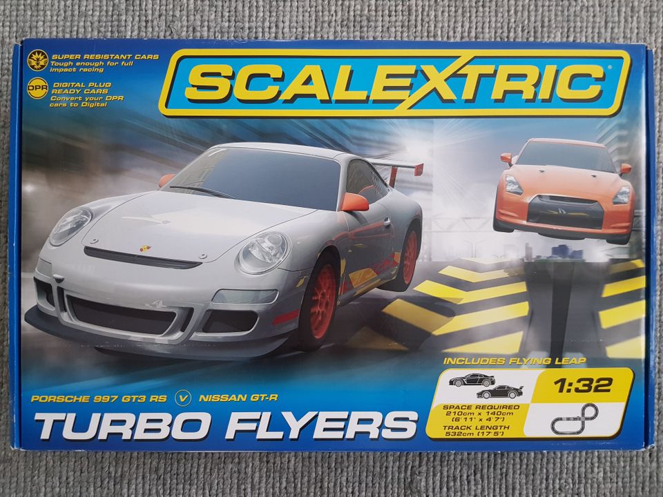 Scalextric Turbo Flyers autorata