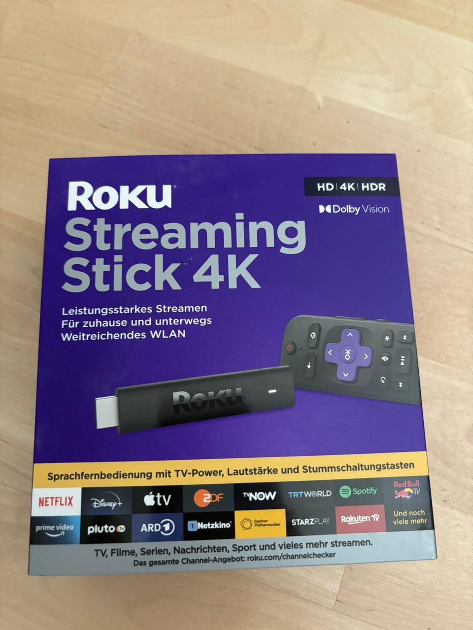 Roku streaming stick 4k