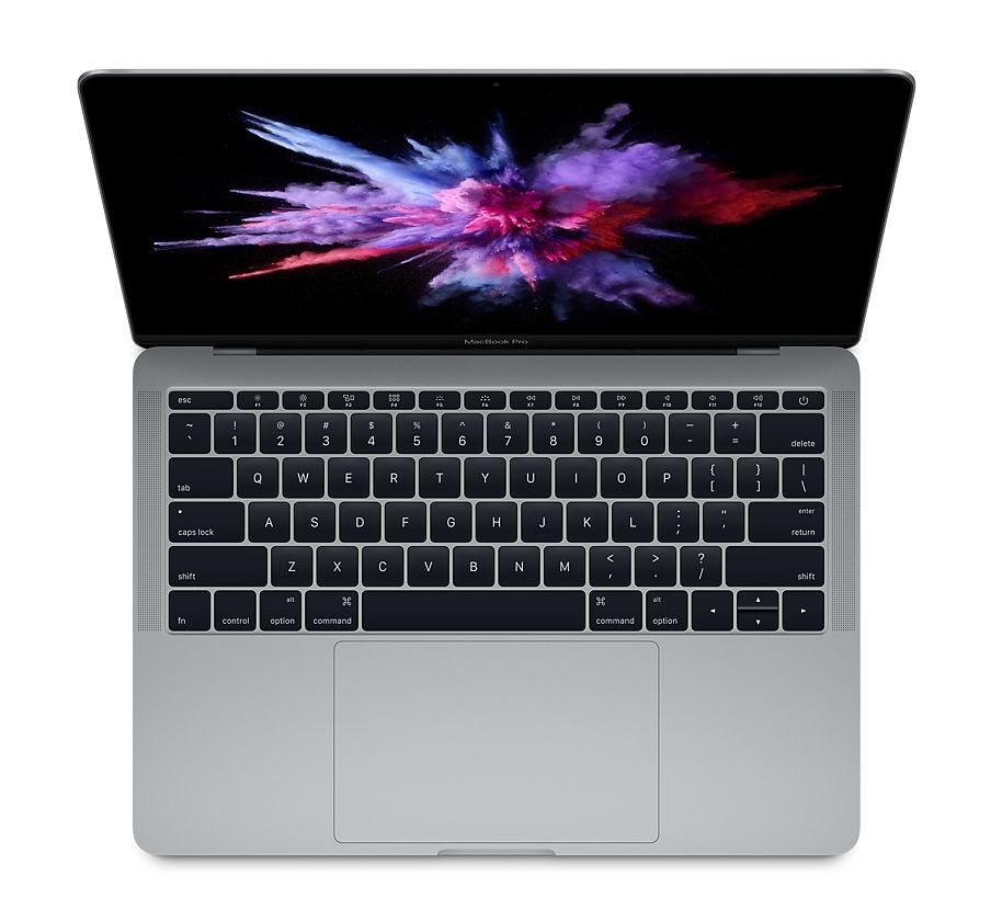 Apple macbook pro (13-tuumainen, 2017, kaksi thunderbolt 3 -porttia)