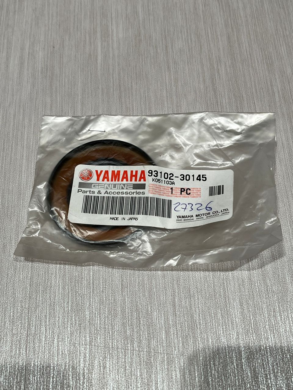 Yamaha SR 500 / XT kampiakselin tiiviste