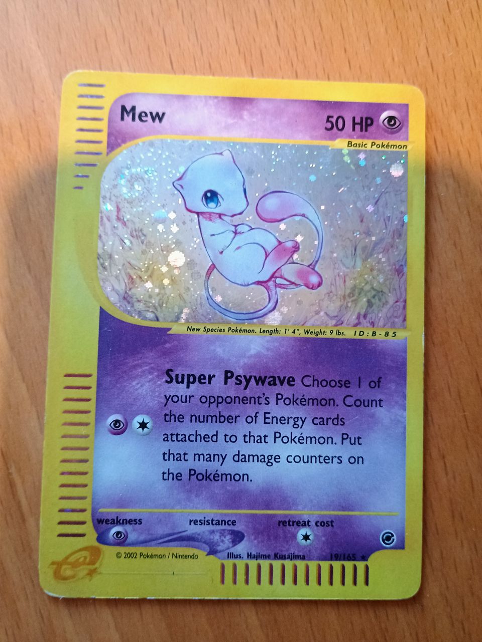 Pokemon Mew 19/165 holo