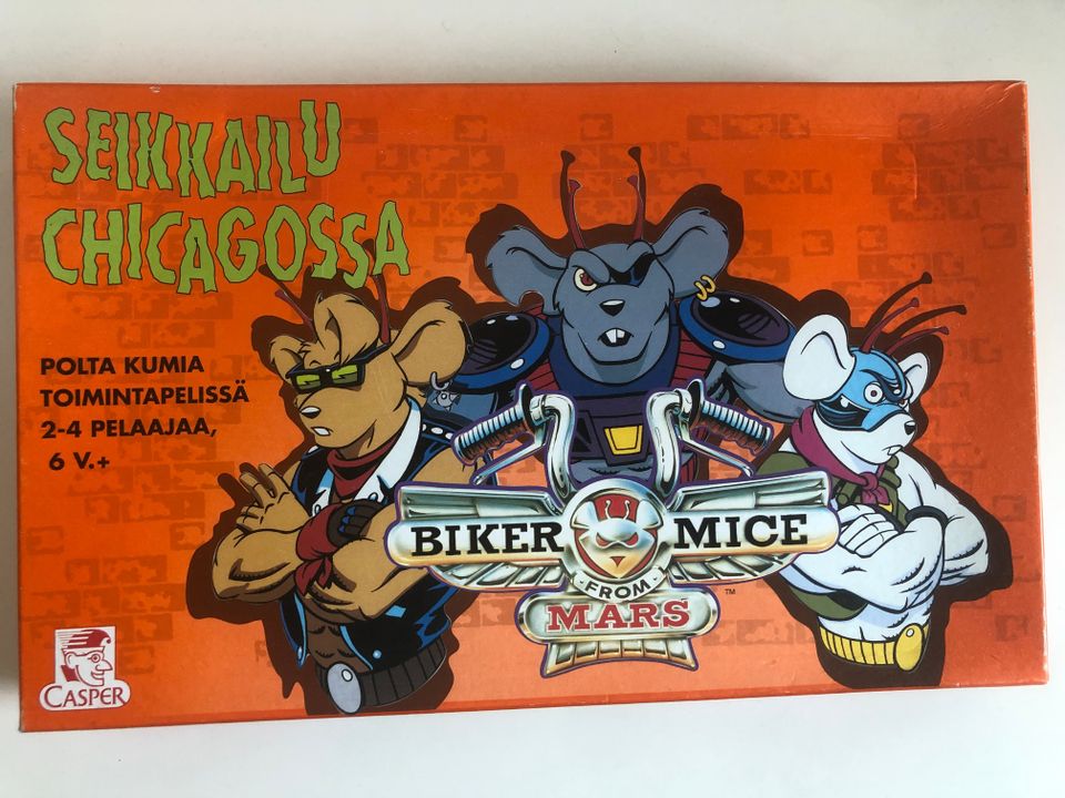 Prätkähiiret / Biker Mice from Mars: Seikkailu Chicagossa Lautapeli