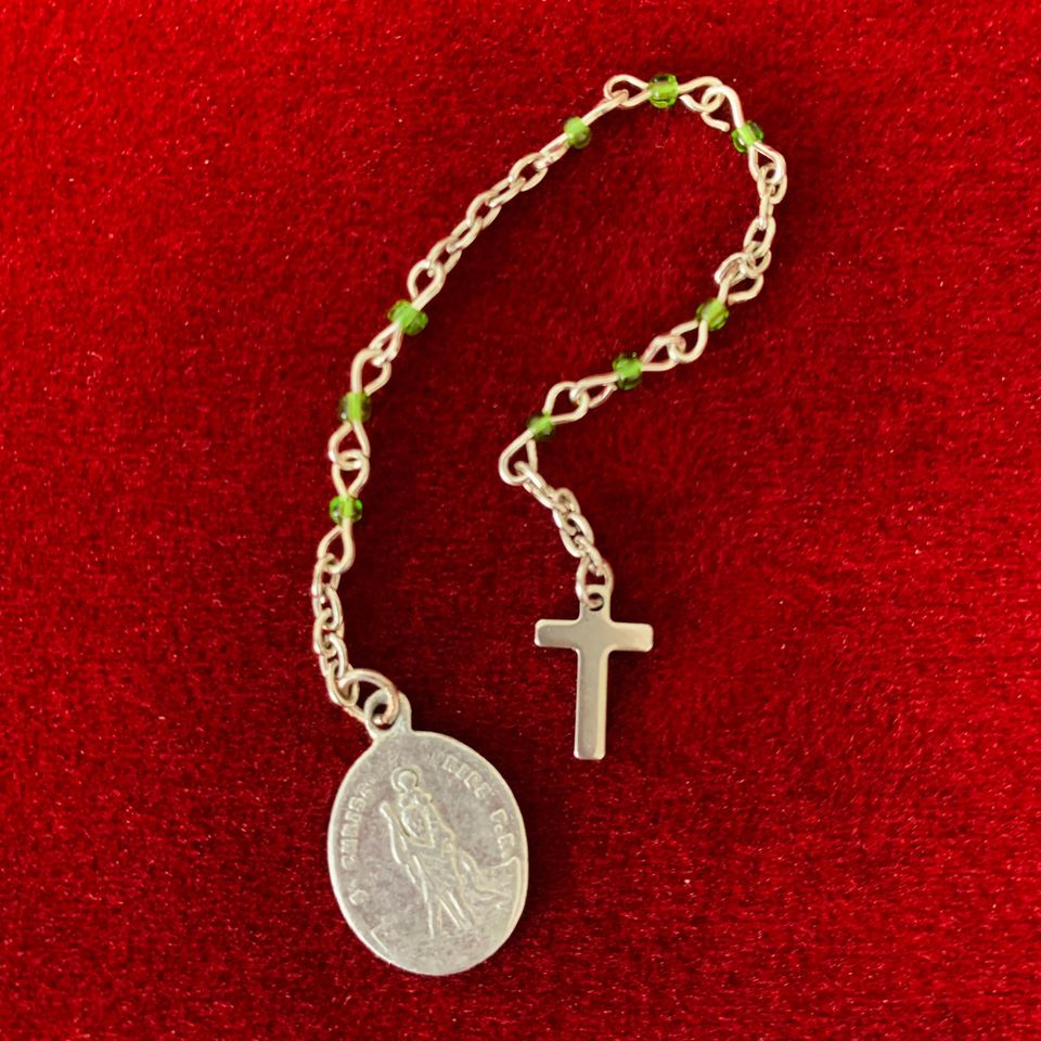 Rukousnauha St Christopher Chaplet Rosary