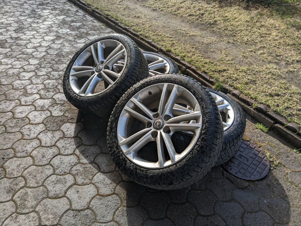 Opel Insignia 18" vanteet + renkaat