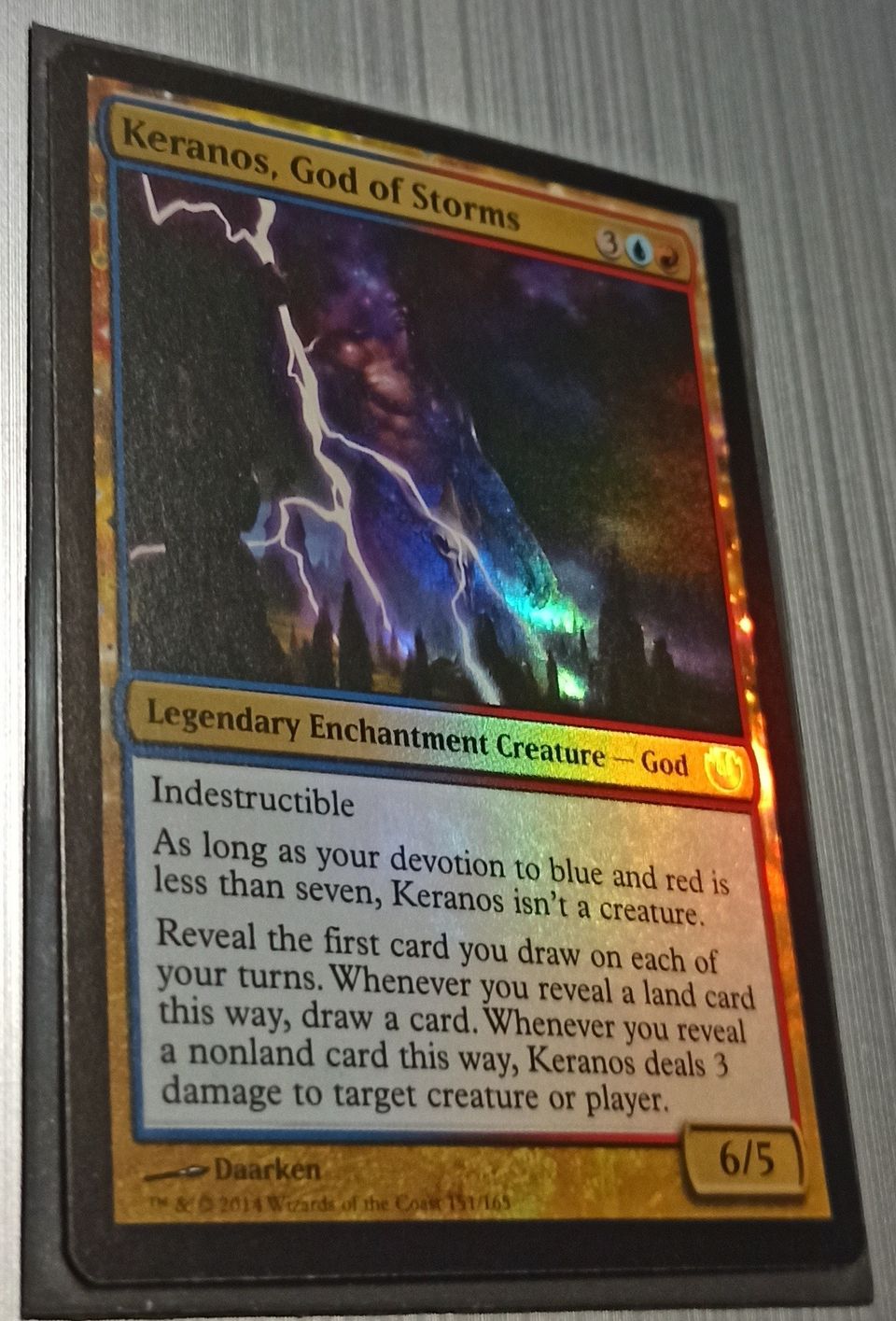 MtG: Keranos, God of storms, foil