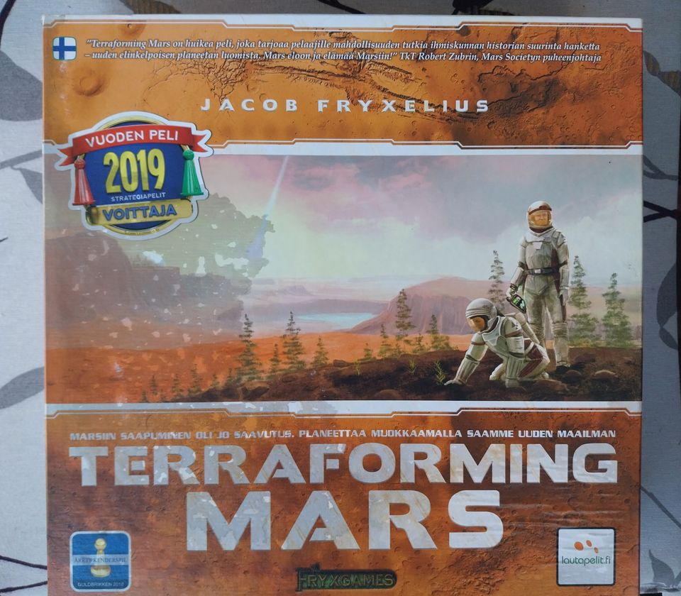 Terraforming Mars -strategiapeli