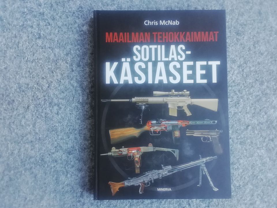 Maailman tehokkaimmat sotilaskäsiaseet kirja