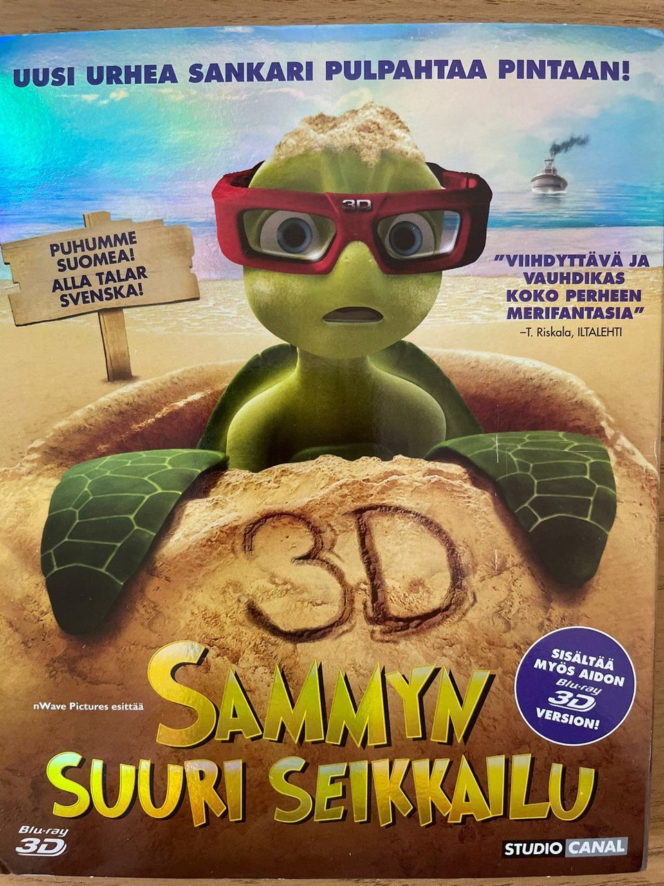 Sammyn Suuri Seikkailu 3D Blu-Ray