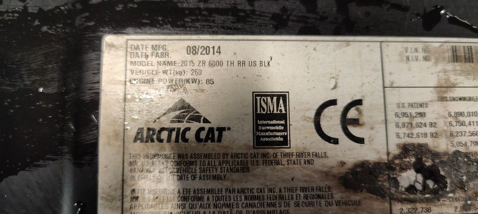 Arctic cat moottori