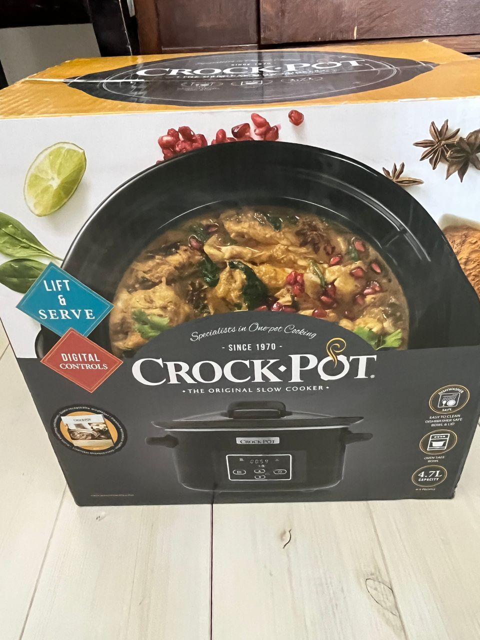 Crock-pot haudutuspata 4,7 L