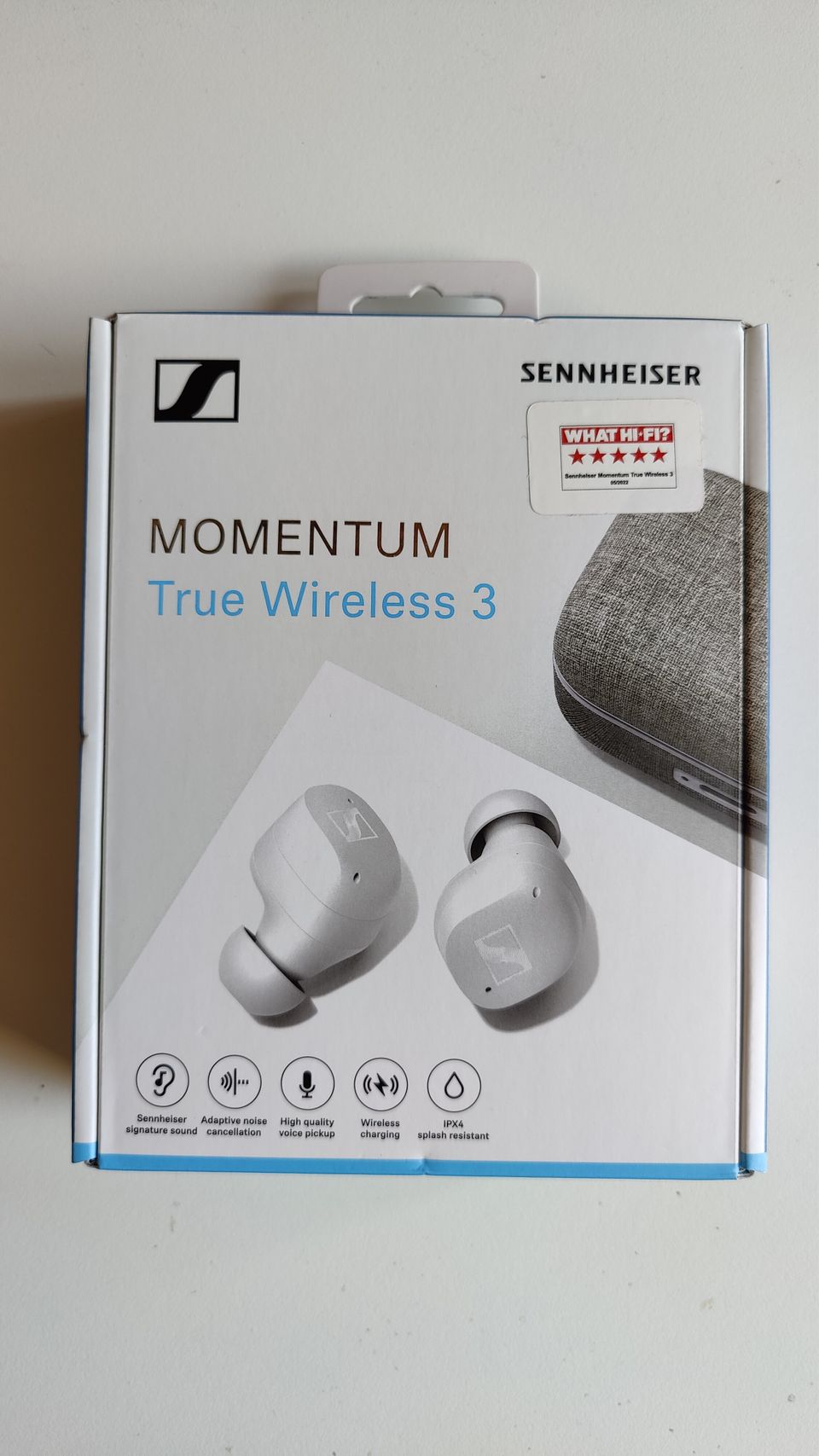 Sennheiser Momentum True Wireless 3 (valkea) - UUDET