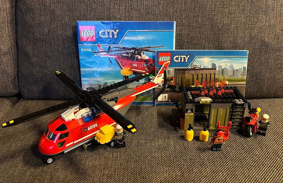 Lego City 60108 Palokunnan Ensivasteyksikkö
