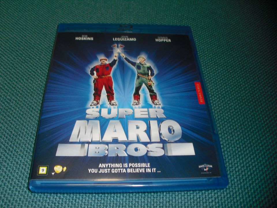 SUPER MARIO BROS (Bob Hoskins) 1993, BD