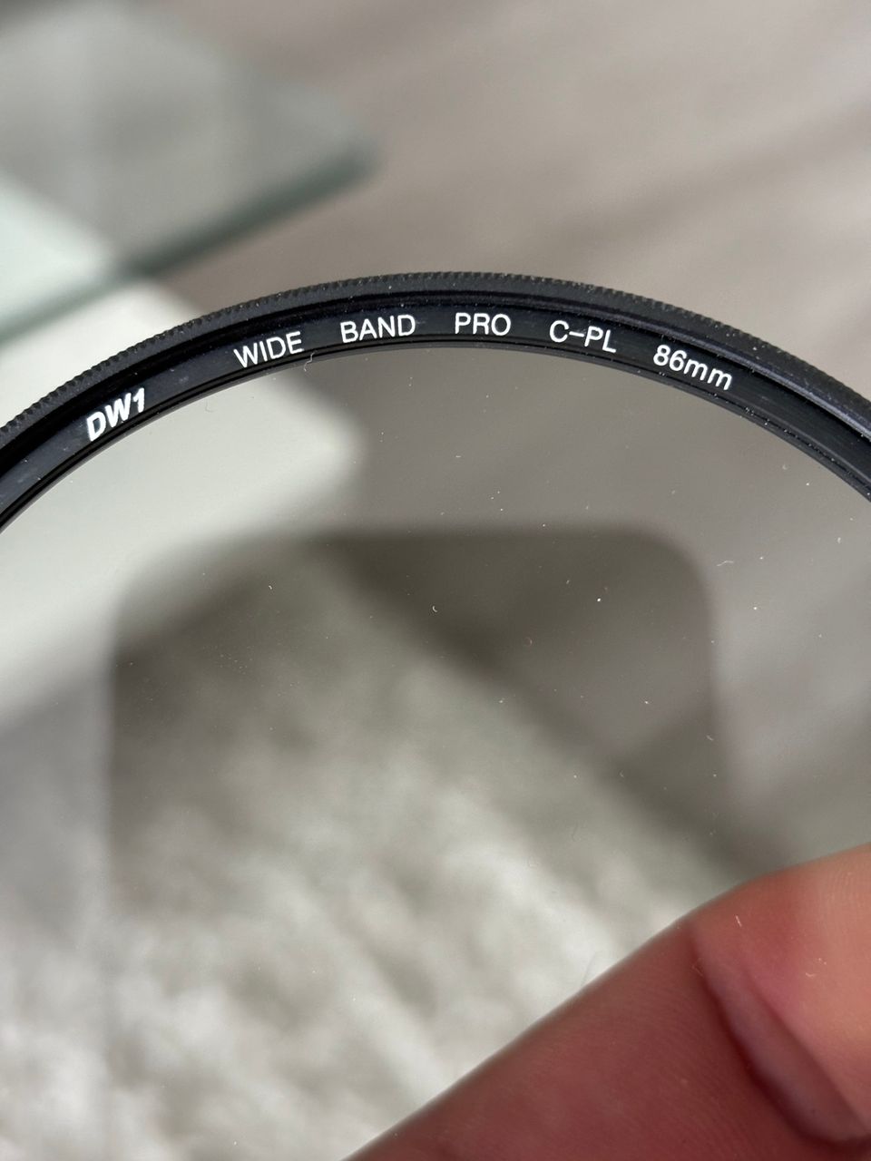 CPL 86mm pro optical filter
