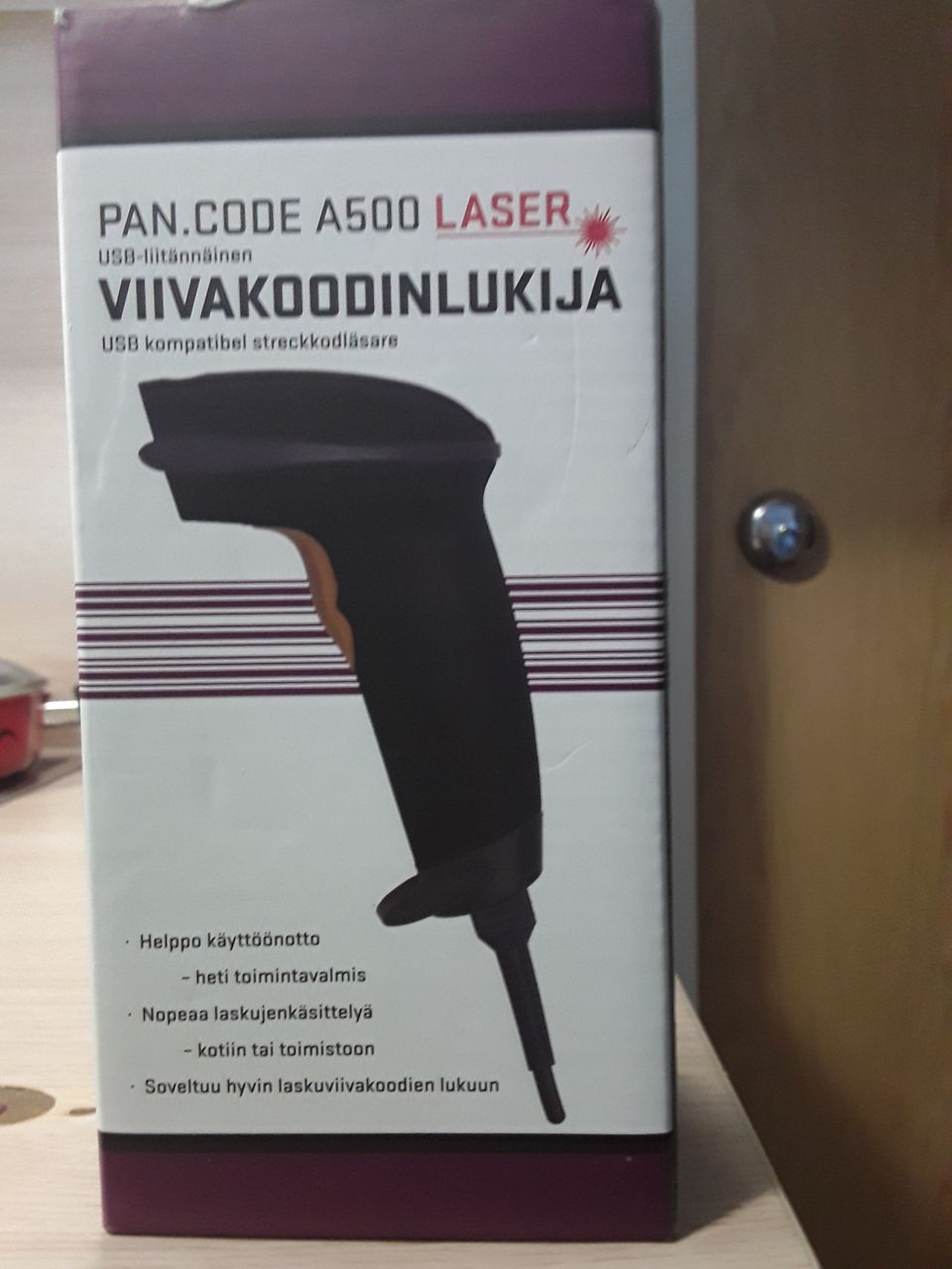 Pan.code laser viivakoodinlukija