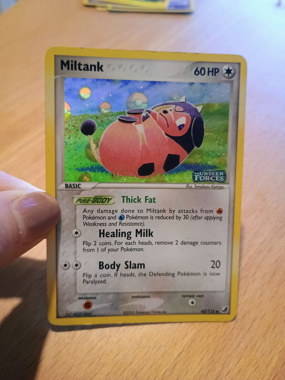 Pokemon Miltank 42/115 holo