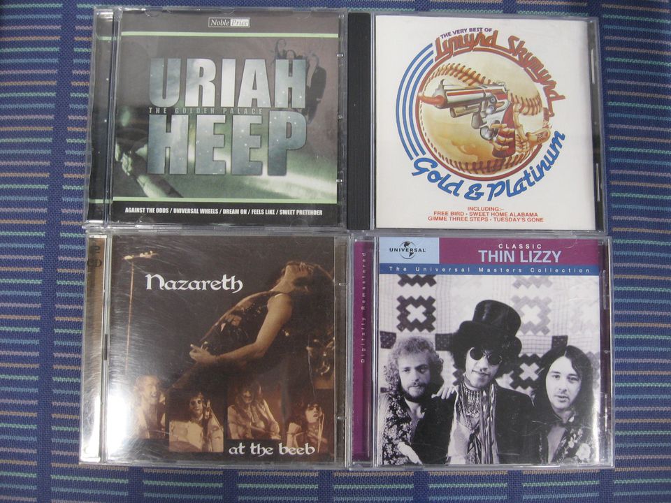 Uriah Heep, Lynyrd Skynyrd, Nazareth, Thin Lizzy, Ten Years After, Jet