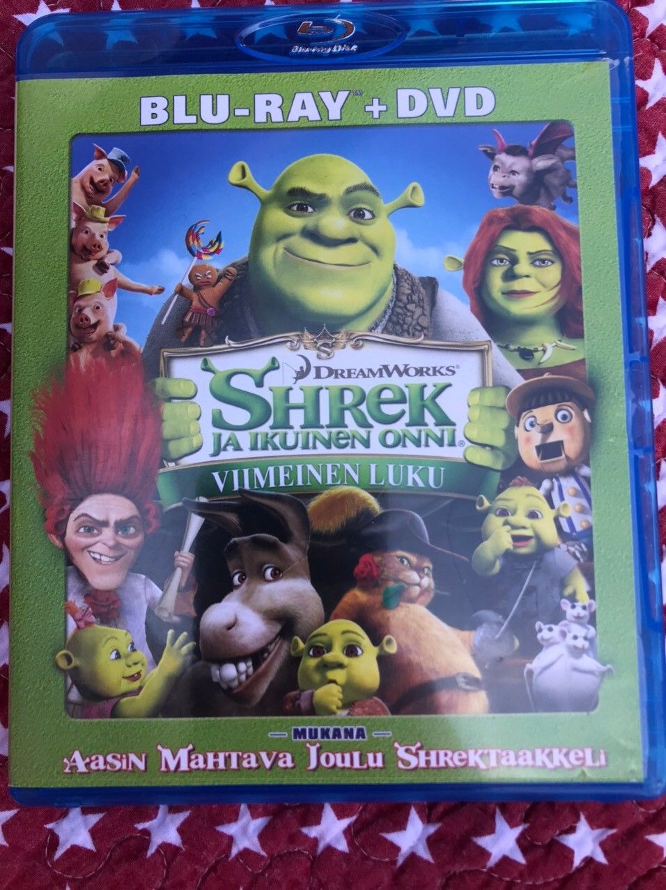 Blu-ray: Dreamworks, Shrek ja ikuinen onni