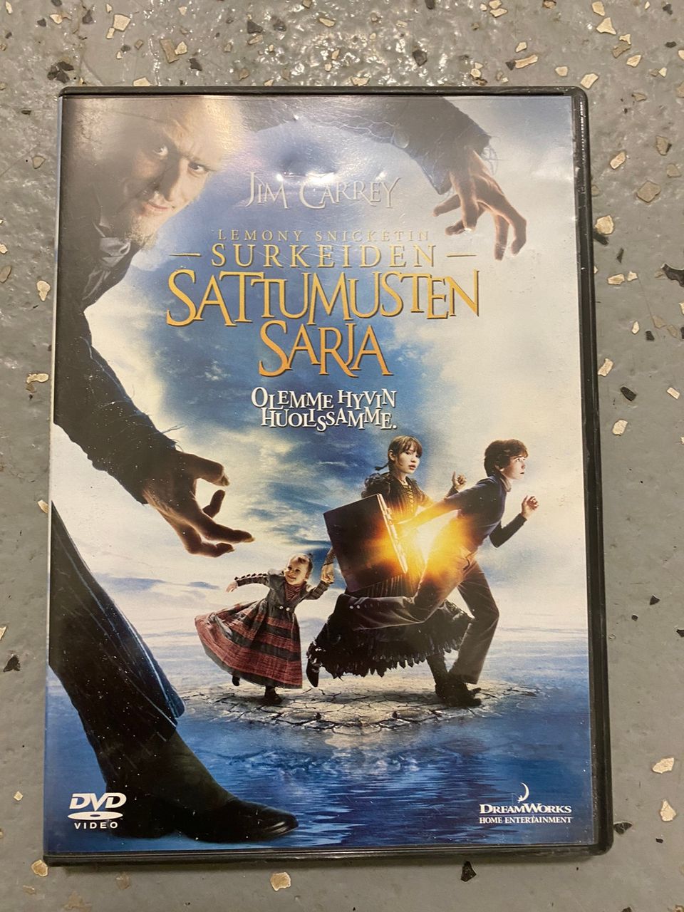 Surkeiden sattumusten sarja dvd