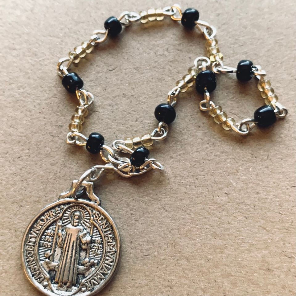 Rukousnauha Benedictus Ruusukko Rosary