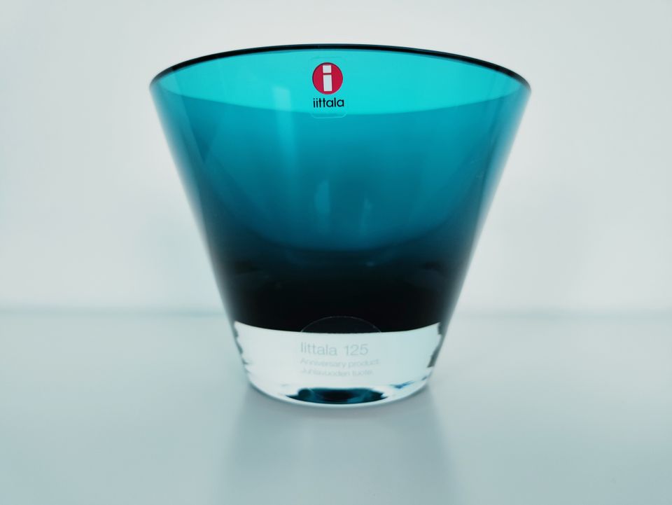 Iittala 125 vuotta juhlamalja taidelasi