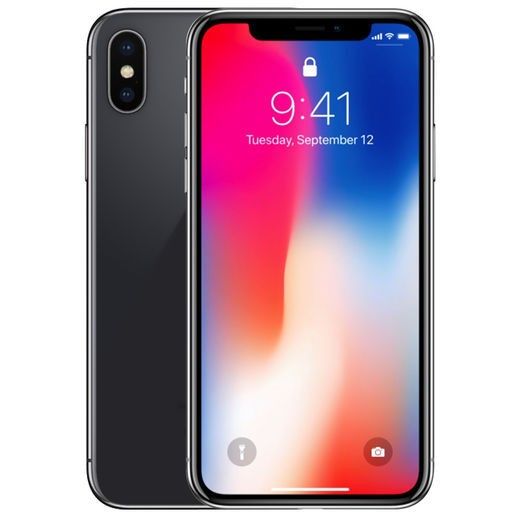 Apple iphone x 256gb, musta (reused) (takuu 24kk)