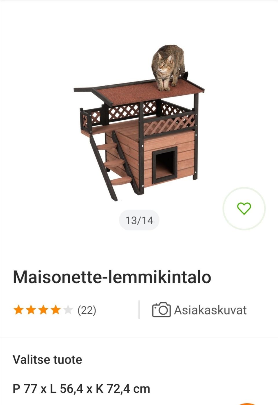 Maisonette lemmikintalo